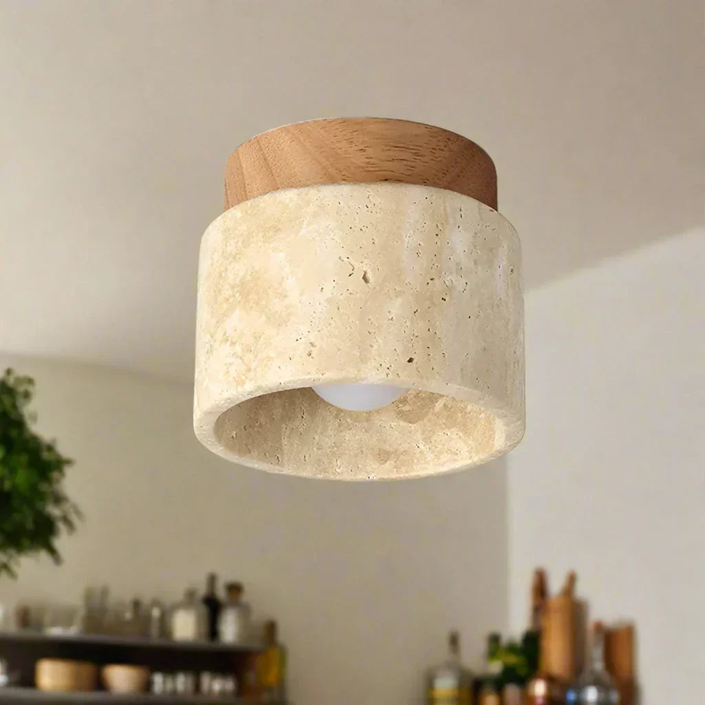 Plafondlamp – Minimalistisch Design Voor Slaapkamer en Woonkamer, Geschikt Voor E27 LED Verlichting