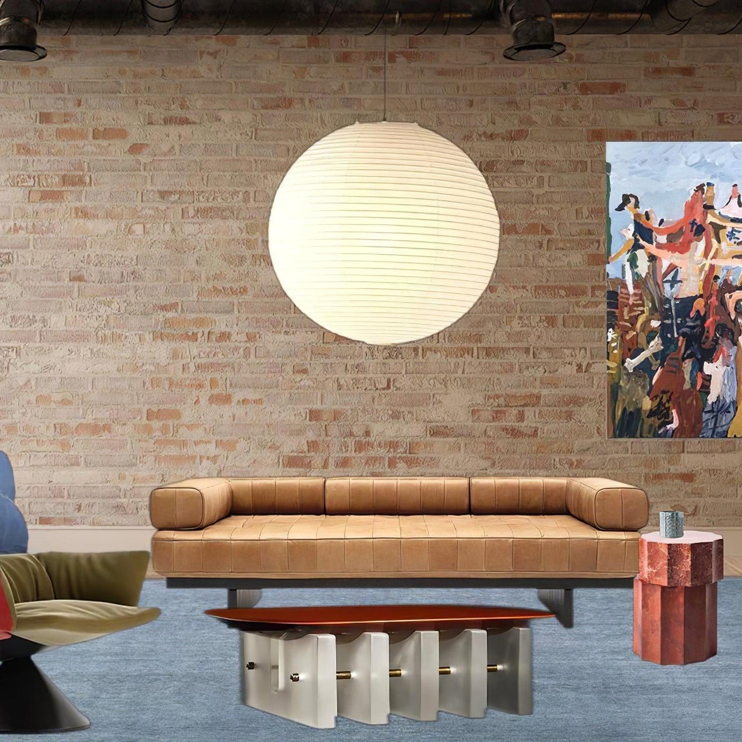 Moderne Hanglamp A-serie voor Eettafel – Papieren Lantaarn met E26/E27 Fitting, Dimbaar en Verkrijgbaar in Diverse Maten 5