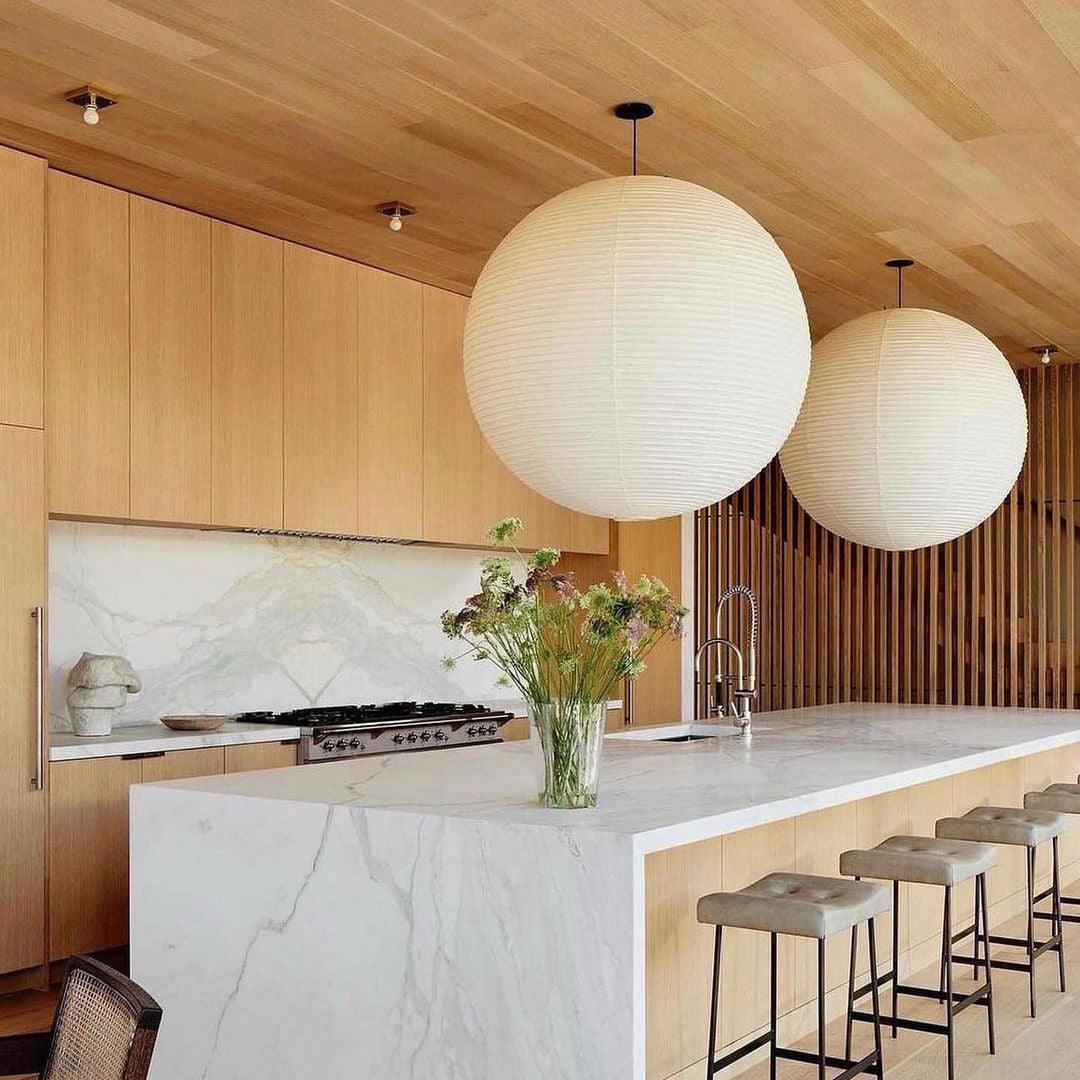 Moderne Hanglamp A-serie voor Eettafel – Papieren Lantaarn met E26/E27 Fitting, Dimbaar en Verkrijgbaar in Diverse Maten 6