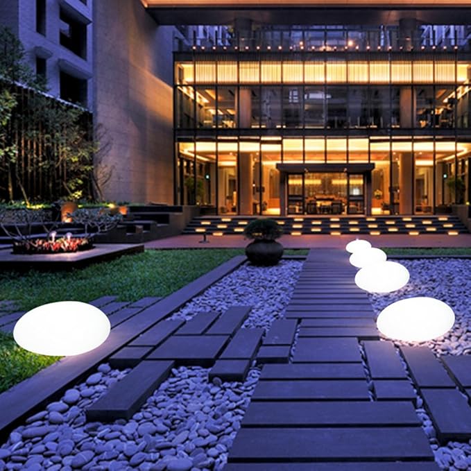 Geplaveide Tuinlamp met LED en Afstandsbediening – Draadloos, Weerbestendig, 16 Kleuren, Ideaal voor Buiten en Tuin 3