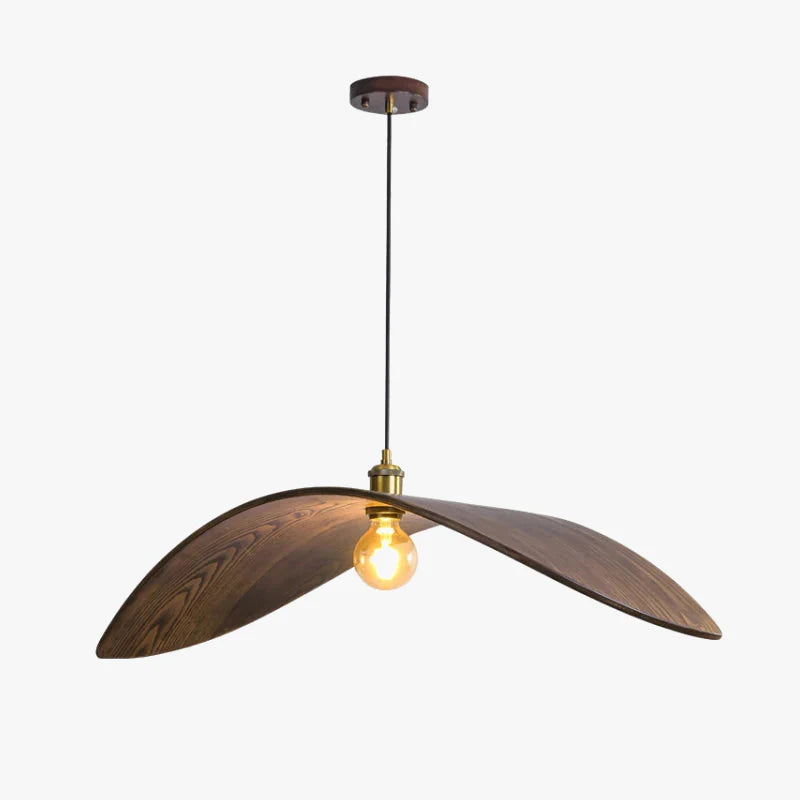 Hanglamp Eettafel – Houten Japandi Stijl voor Woonkamer of Eetkamer Verlichting