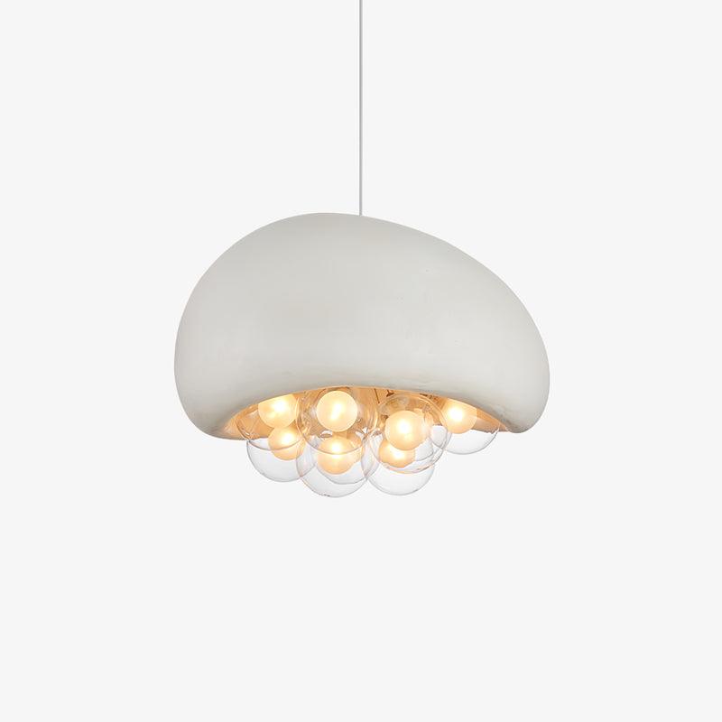 Hanglamp Zwart met Verstelbare Hoogte – Moderne Eetkamer Lamp voor Woonkamer en Eettafel, Bubbels Design 2
