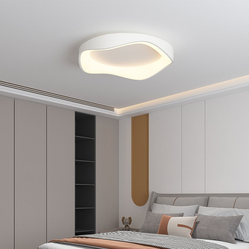 LED Plafondlamp – Japandi Stijl voor Slaapkamer en Woonkamer Verlichting
