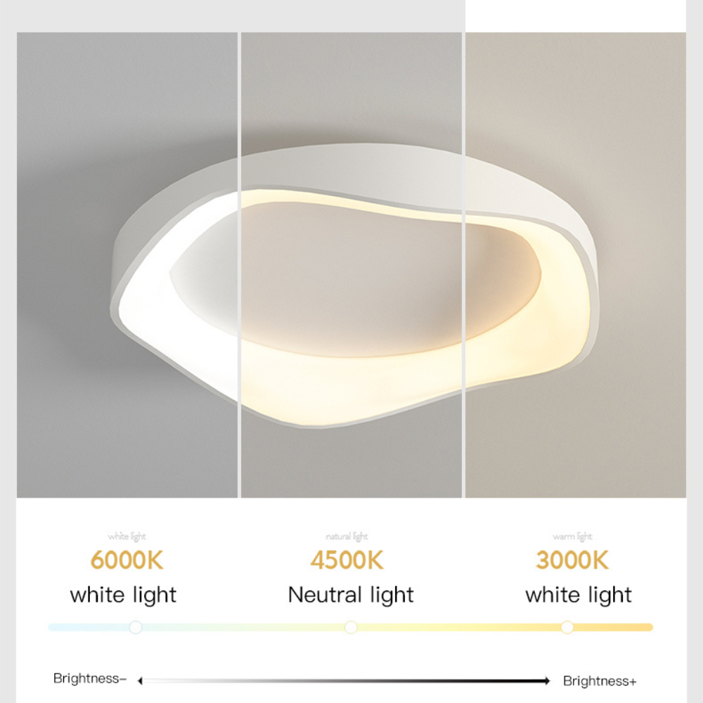 LED Plafondlamp – Japandi Stijl voor Slaapkamer en Woonkamer Verlichting