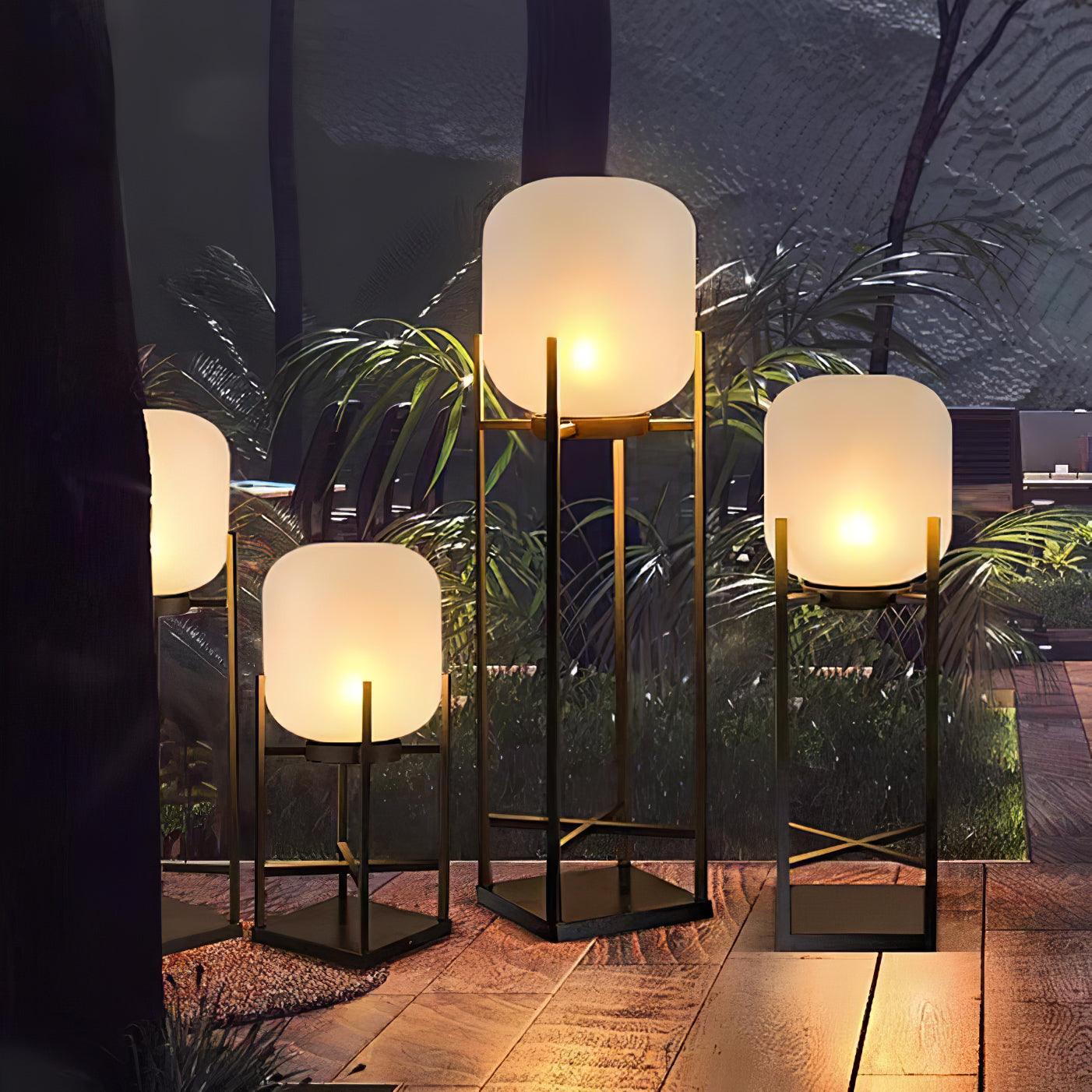 Buitenlamp met Schemersensor – Waterdichte Solar Tuinverlichting van Roestvrij Staal en Glas voor Tuin en Patio 5