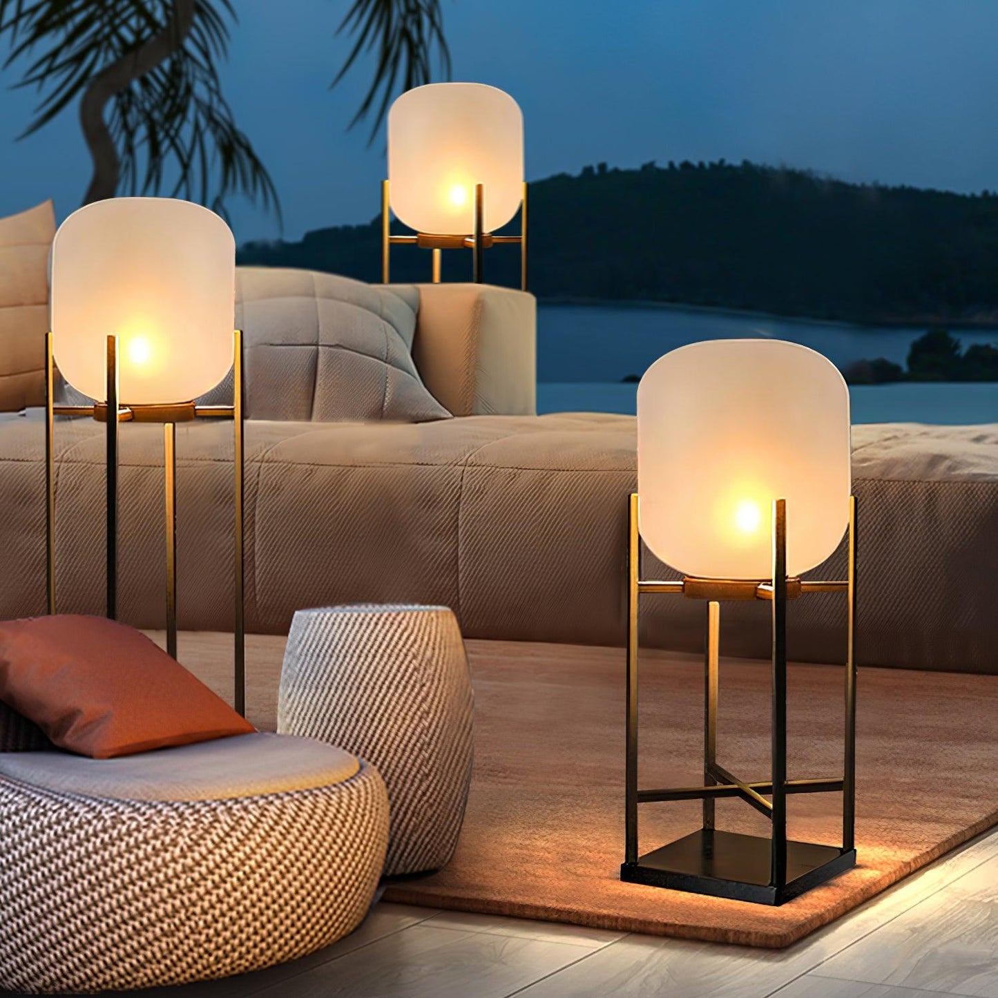 Buitenlamp met Schemersensor – Waterdichte Solar Tuinverlichting van Roestvrij Staal en Glas voor Tuin en Patio 2