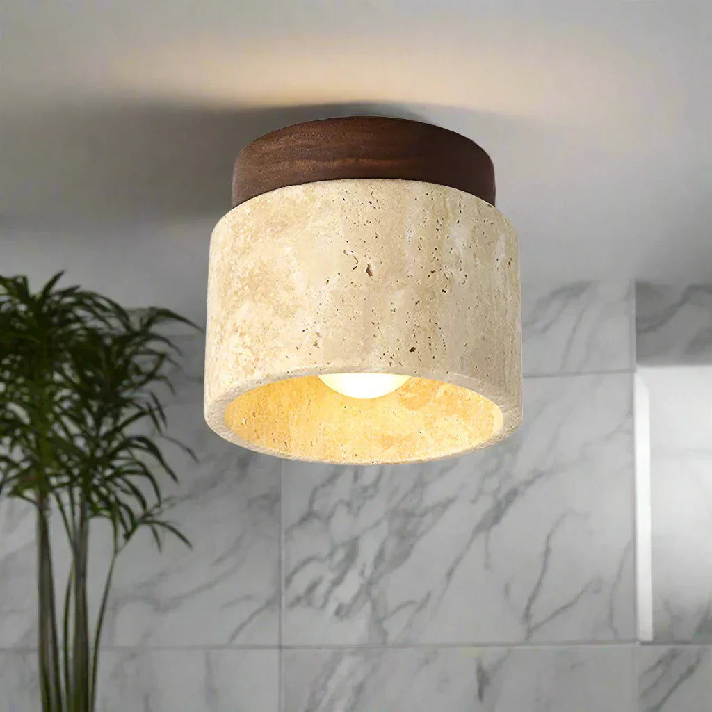 Plafondlamp – Minimalistisch Design Voor Slaapkamer en Woonkamer, Geschikt Voor E27 LED Verlichting
