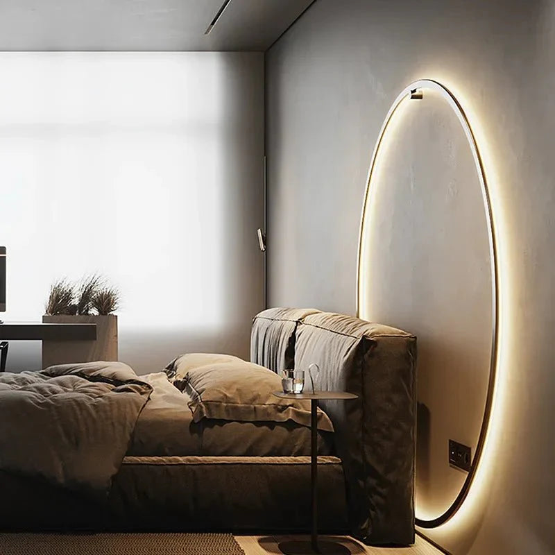 Minimalistische Ronde Wandlamp LumiRing – Eenvoudig Ontwerp voor Zachte Verlichting in Binnenruimtes 6