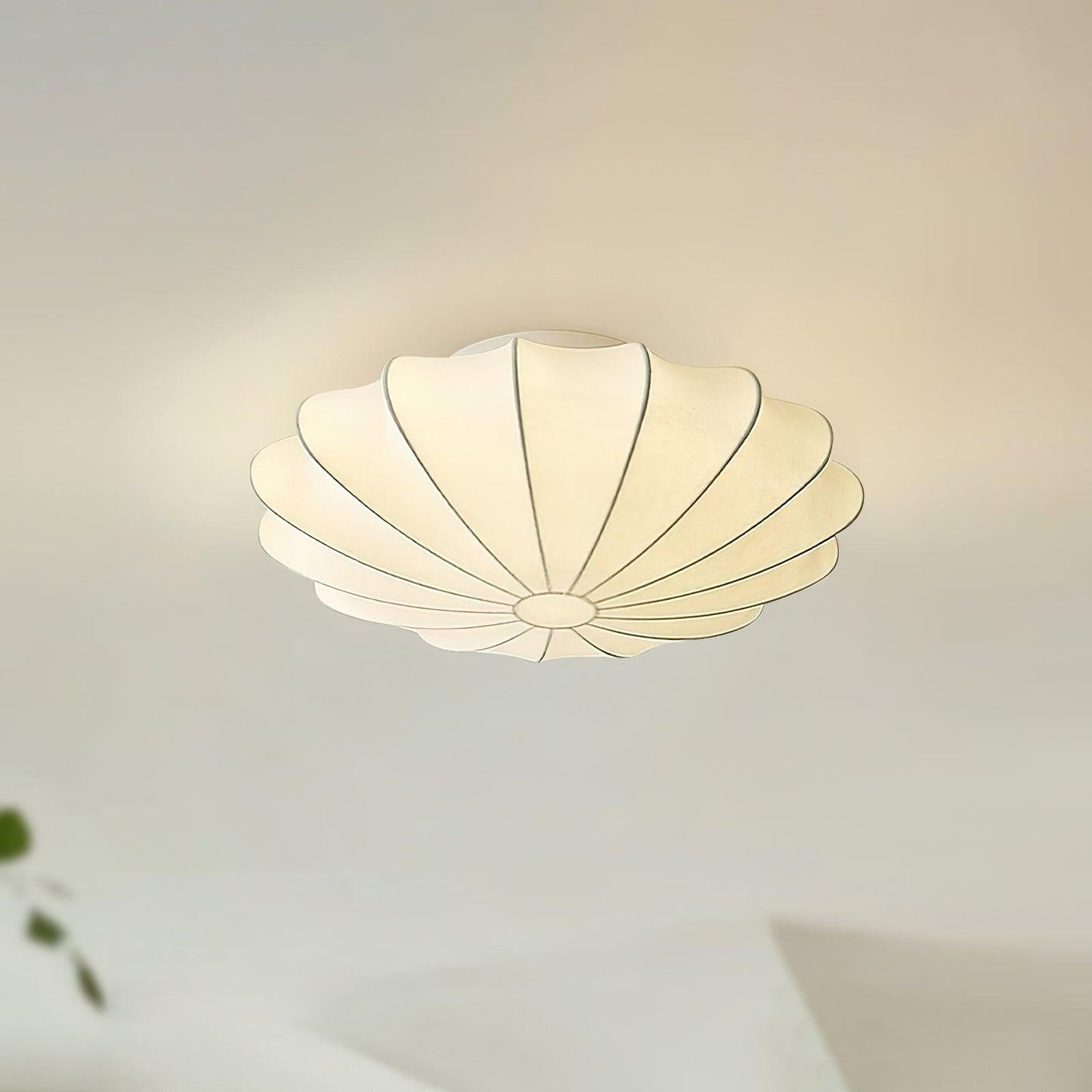 Moderne Dimbare Plafondlamp Geïnspireerd op Zeeschelpen – LED Plafonnière in 3 Maten (40cm, 60cm, 80cm) 1