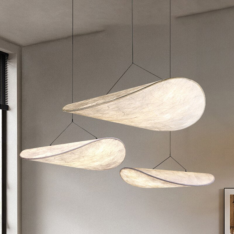 Papieren Hanglamp – Japandi Stijl voor Woonkamer, Eetkamer of Slaapkamer