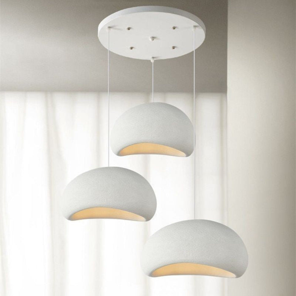 Plafondlamp Japandi Stijl – LED Plafonniere voor Slaapkamer en Modern Interieur