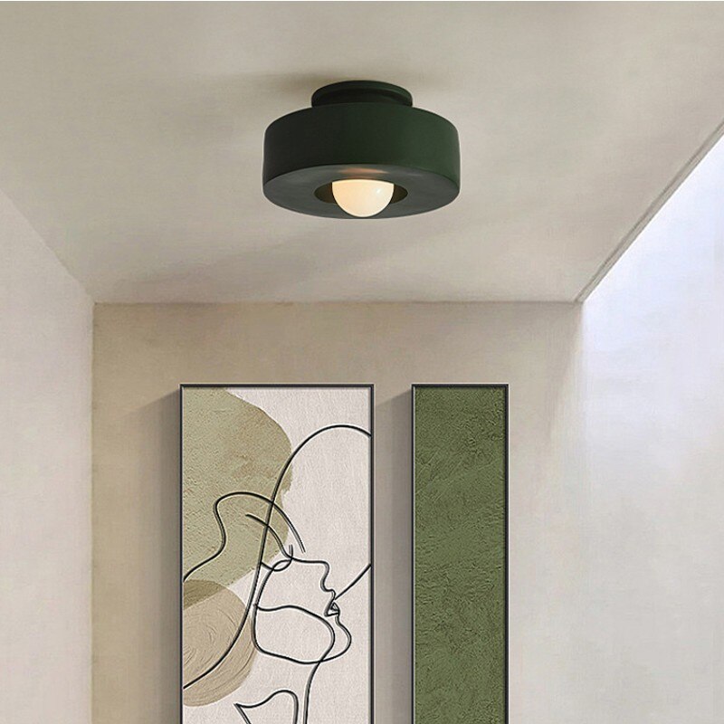 Plafondlamp Japandi – Minimalistisch Design voor Sfeervolle Verlichting in Slaapkamer of Woonkamer