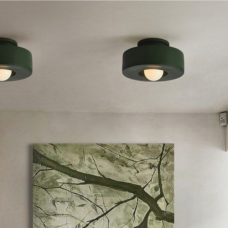 Plafondlamp Japandi – Minimalistisch Design voor Sfeervolle Verlichting in Slaapkamer of Woonkamer