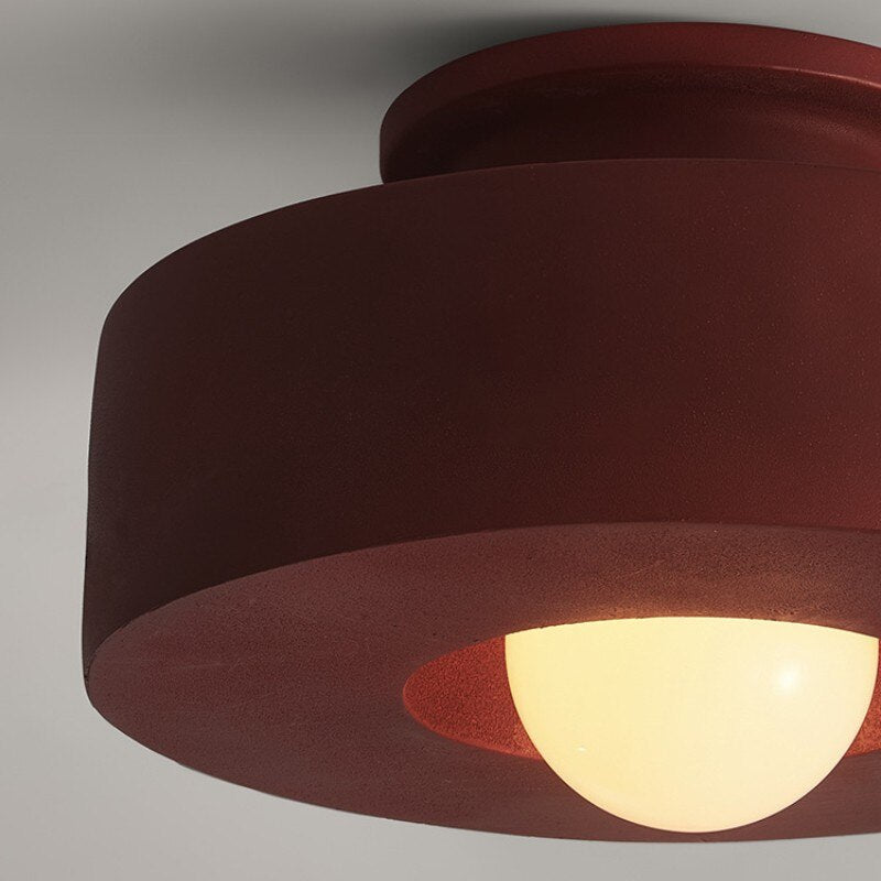 Plafondlamp Japandi – Minimalistisch Design voor Sfeervolle Verlichting in Slaapkamer of Woonkamer