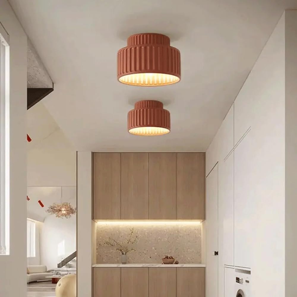 Plafondlamp – Minimalistische Japandi Stijl voor Elegante Verlichting in Slaapkamer of Woonkamer