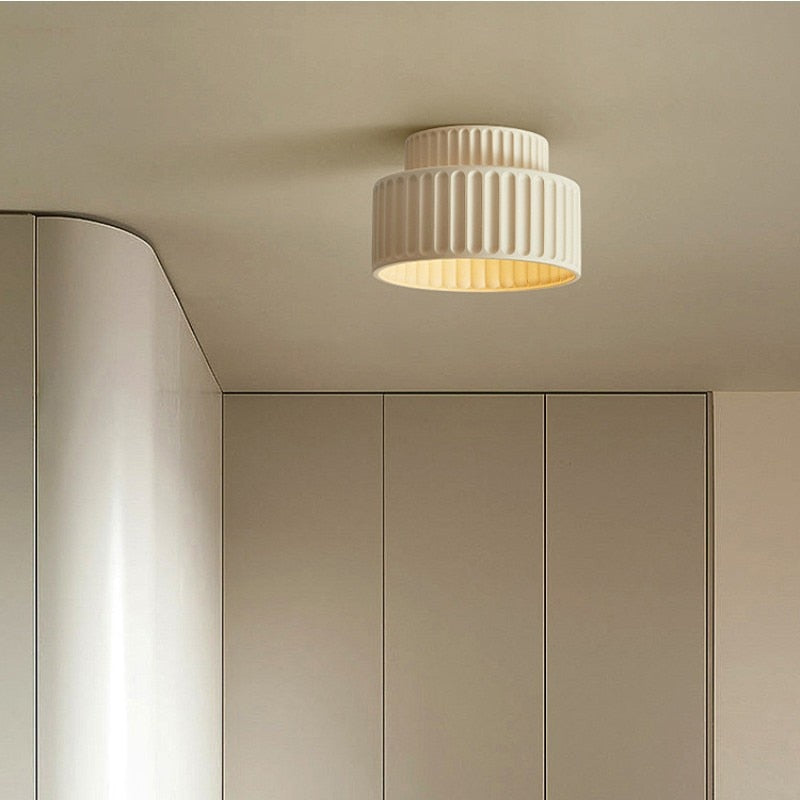 Plafondlamp – Minimalistische Japandi Stijl voor Elegante Verlichting in Slaapkamer of Woonkamer