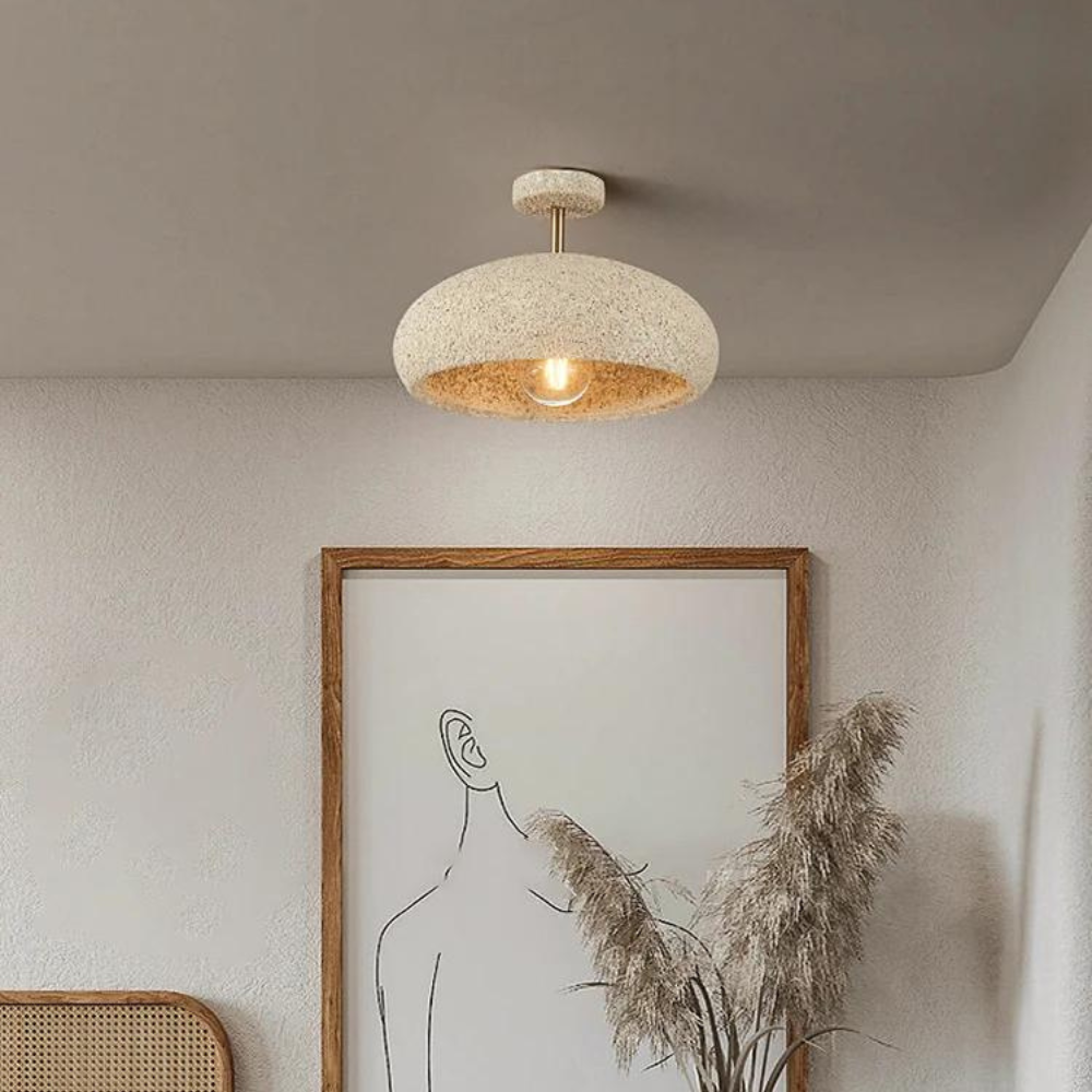 Plafondlamp – Moderne Japandi Verlichting voor Woonkamer, Slaapkamer of Gang