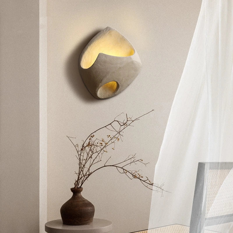 Wandlamp van Cement – Industriële Muurlamp voor Thuis en Kantoor Interieur
