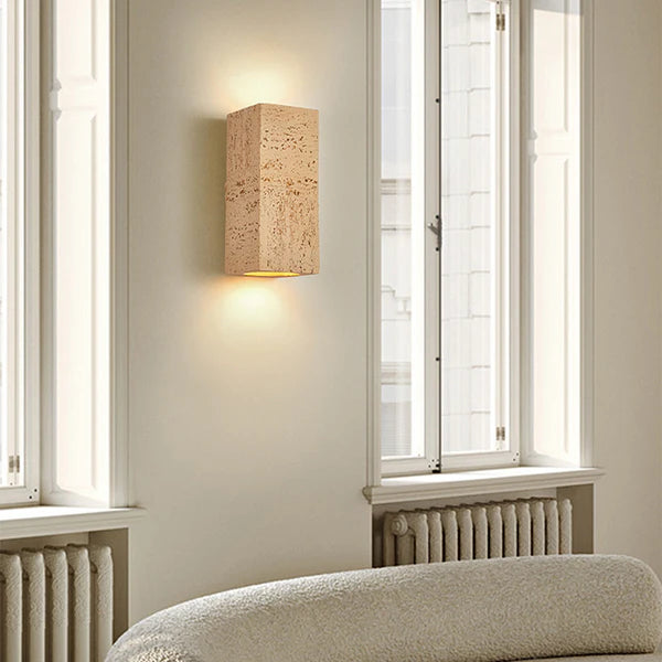 Wandlamp Cementachtig - Minimalistische Muurlamp voor Warmere Sfeer in Binnenruimtes