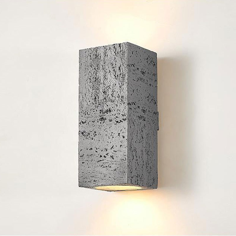 Wandlamp Cementachtig - Minimalistische Muurlamp voor Warmere Sfeer in Binnenruimtes