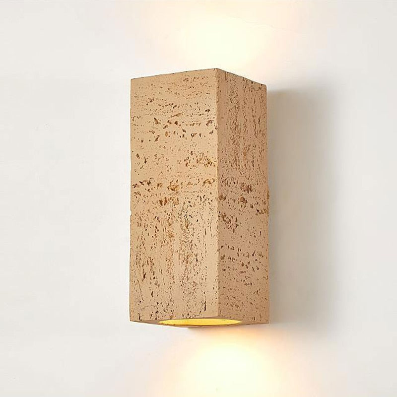 Wandlamp Cementachtig - Minimalistische Muurlamp voor Warmere Sfeer in Binnenruimtes