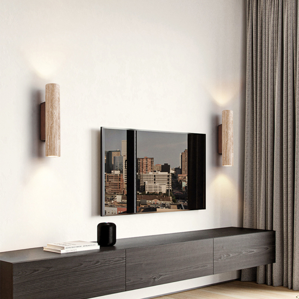 Wandlamp Japandi-Stijl – Minimalistische Muurlamp voor Moderne Interieurs
