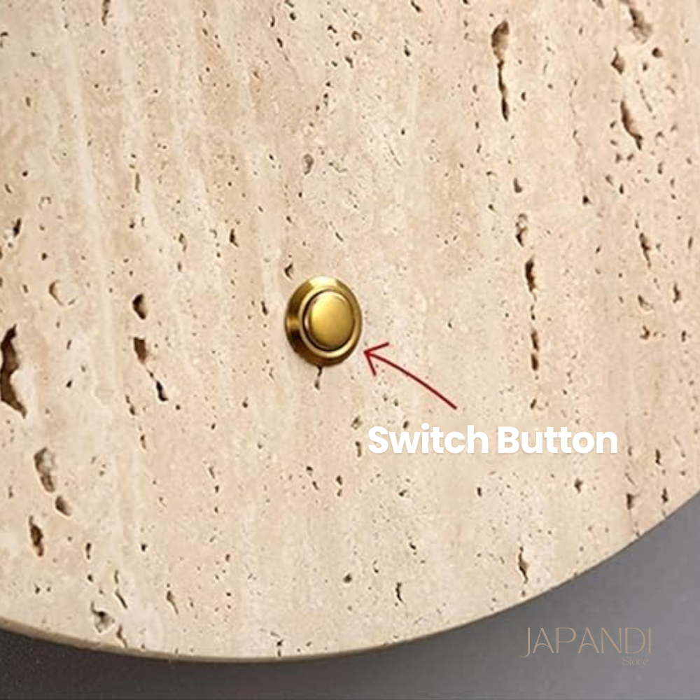 Wandlamp voor Slaapkamer – Minimalistisch Japandi Ontwerp met Natuurlijke Materialen
