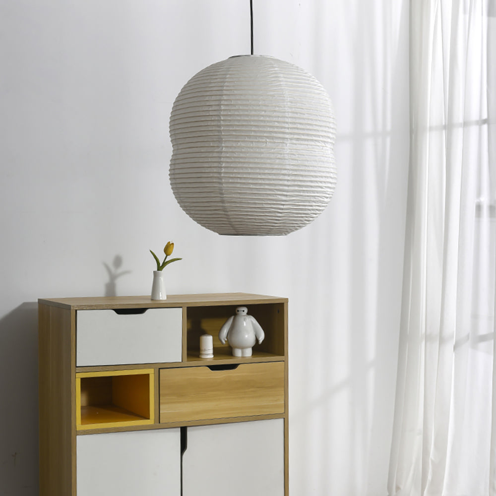 Mini Hanglamp van Washi Papier - Handgemaakt, LED Compatibel, Moderne Woonkamer Lamp voor Slaapkamer en Eetkamer 6