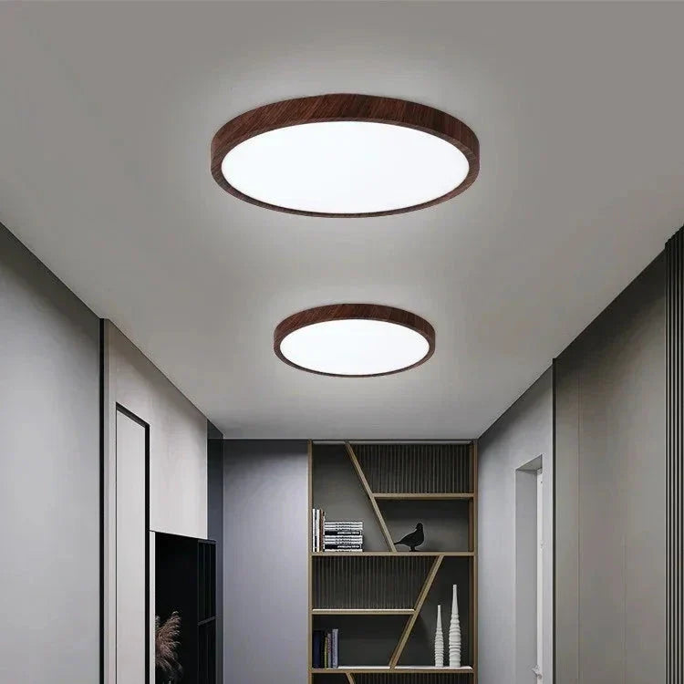 Ultradunne Ronde Plafondlamp met LED Verlichting en Verstelbare Sfeer – Modern Plafonniere voor Slaapkamer en Woonkamer 5