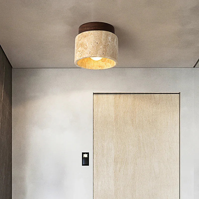 Plafondlamp – Minimalistisch Design Voor Slaapkamer en Woonkamer, Geschikt Voor E27 LED Verlichting