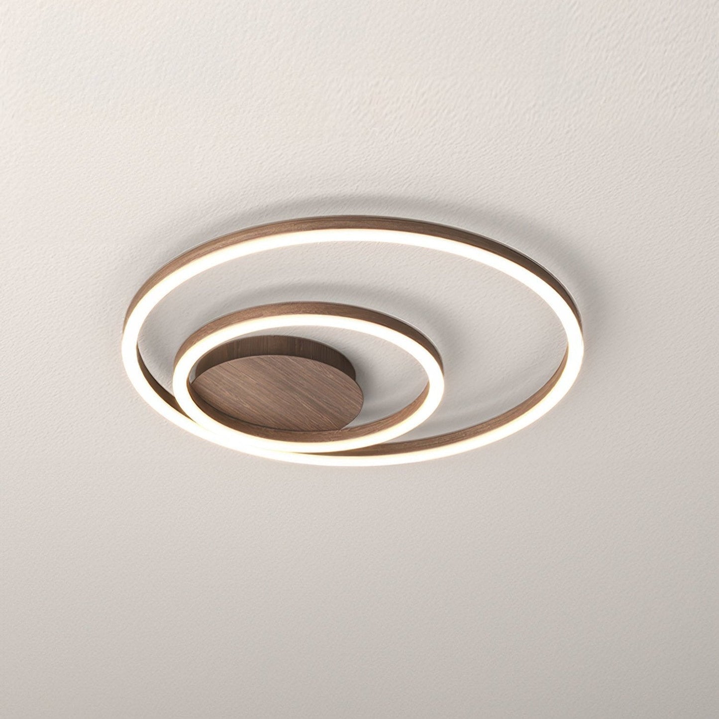 Zwarte LED Plafondlamp met Elegante Ring – Modern Design Plafonniere voor Slaapkamer en Woonruimte 6