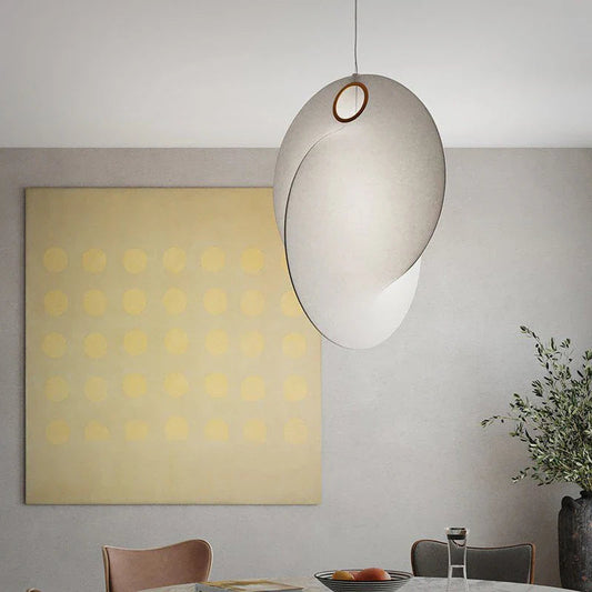 Hanglamp met Organisch Ontwerp – Minimalistische Verlichting voor Eettafel of Woonkamer