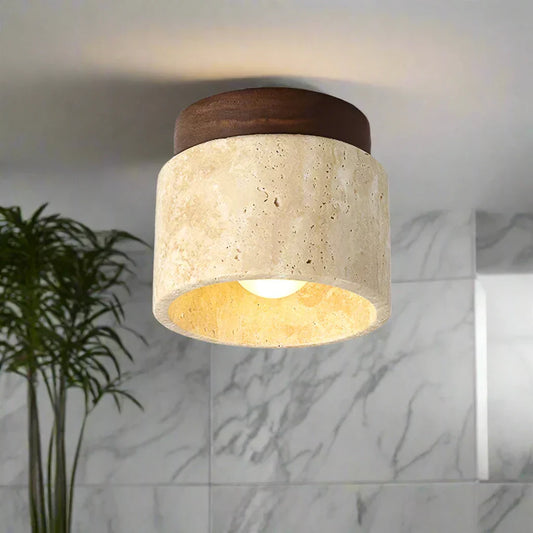 Plafondlamp – Minimalistisch Design Voor Slaapkamer en Woonkamer, Geschikt Voor E27 LED Verlichting