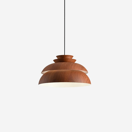 Elegante Hanglamp van Aluminium met Natuurlijke Elementen voor Woonkamer, Eetkamer of Slaapkamer – 32cm Diameter 2