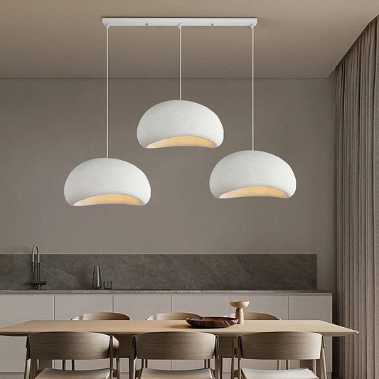 Plafondlamp Japandi Stijl – LED Plafonniere voor Slaapkamer en Modern Interieur