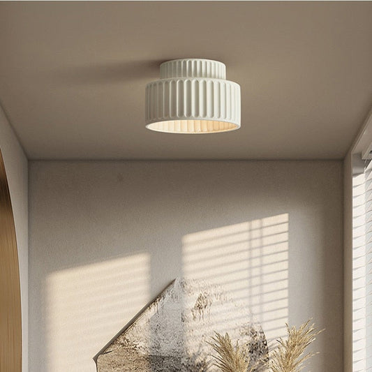 Plafondlamp – Minimalistische Japandi Stijl voor Elegante Verlichting in Slaapkamer of Woonkamer