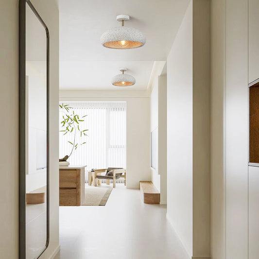 Plafondlamp – Moderne Japandi Verlichting voor Woonkamer, Slaapkamer of Gang