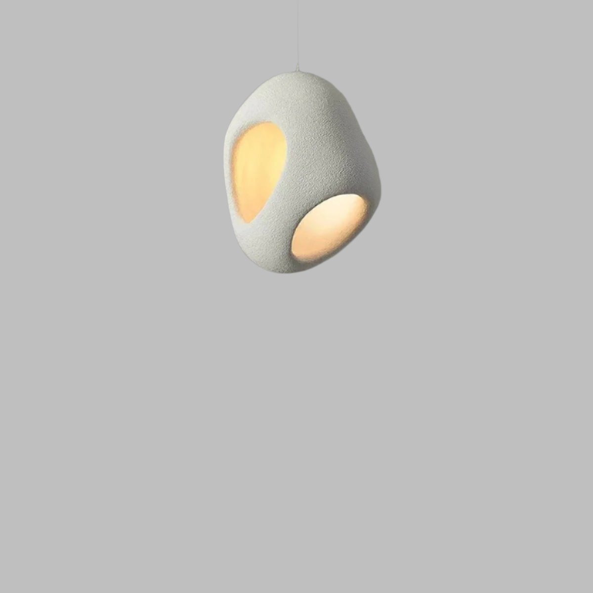 Wabi Sabi Hanglamp voor Eettafel of Woonkamer – Verstelbare LED Verlichting met Modern Design, Dia28 x H39 cm of Dia42 x H58 cm 1