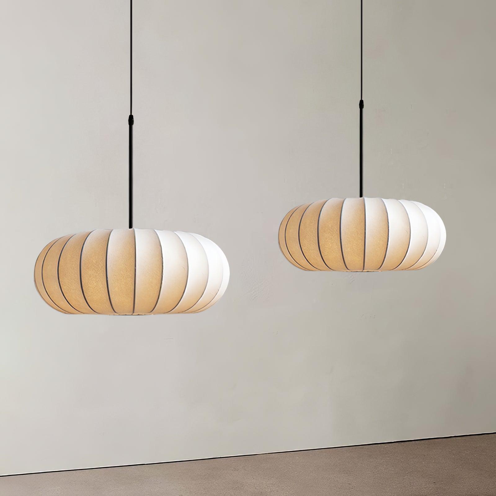 Verona Hanglamp van Natuurlijke Materialen – Minimalistisch Design voor Eettafel en Woonkamer, 30-50cm Diameter 3