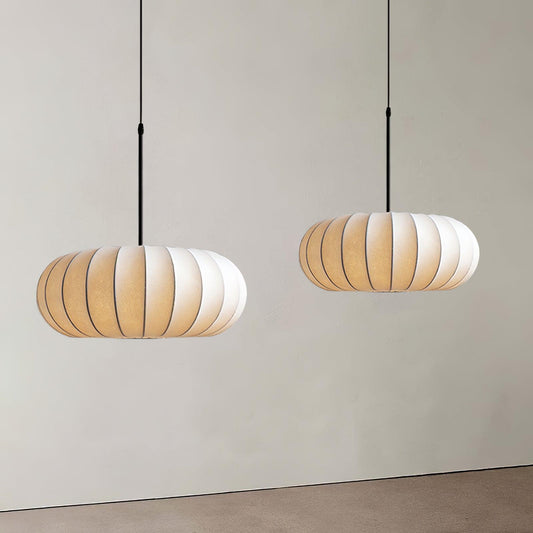 Verona Hanglamp van Natuurlijke Materialen – Minimalistisch Design voor Eettafel en Woonkamer, 30-50cm Diameter 3
