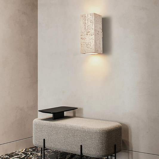 Wandlamp Cementachtig - Minimalistische Muurlamp voor Warmere Sfeer in Binnenruimtes