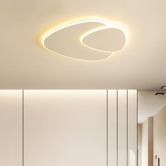 Moderne LED Plafondlamp met Elliptisch Ontwerp voor Slaapkamer en Woonkamer - Flikkervrije Verlichting en Duurzame Acrylaatconstructie 6