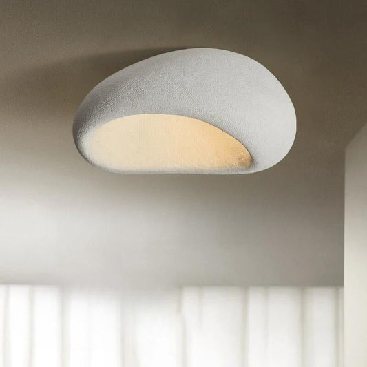 Wabi-Sabi Plafondlamp voor een Zen Sfeer
